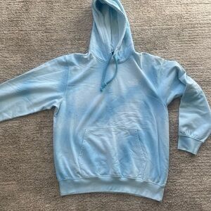 The North Face Men's Light Blue Hoodie